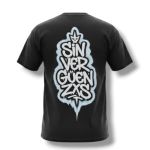 Camiseta Sinvergüenzxs Oversize (Celeste)