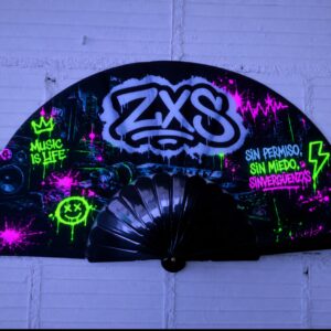 Abanico Sinvergüenzxs one (Fluor)